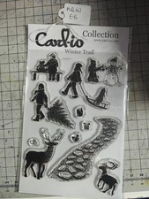 Card-io Winter Trail Stamp Set