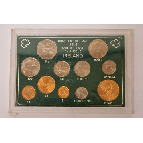 Ireland complete decimal issue - decimal,