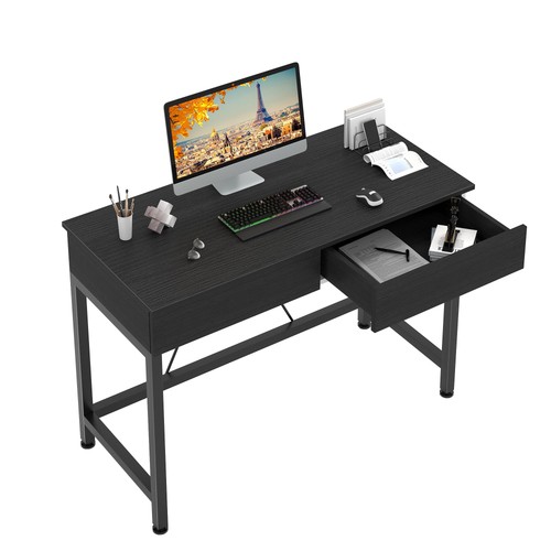 Computer desk with wooden - computer,