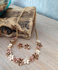 Enamel daisy flower jewellery - daisy,