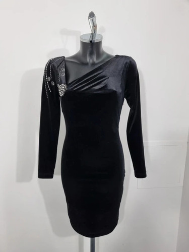 Bernshaw black velvet dress - bernshaw,