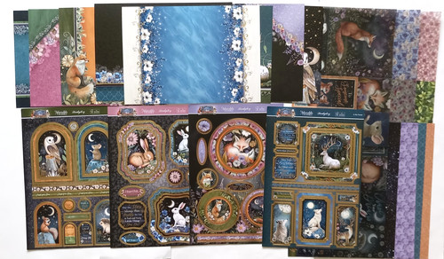 Hunkydory midnight - a4,