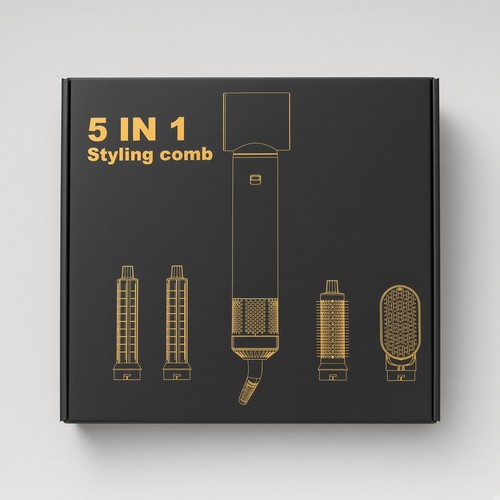 Hot air styler hair - in,