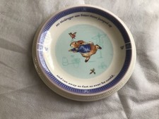 PETER RABBIT  PLATE, BEATRIX