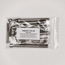 YAMAHA TZR 250 1986-1995 crankcase stainless allen screw kit #3 TZR250