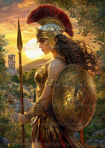 Athena greek goddess - ,