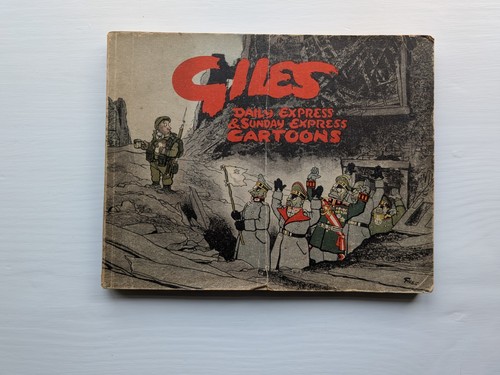 Giles cartoon book - book, first
