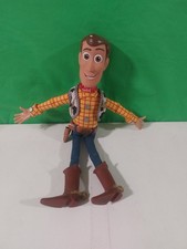 Disney Store Pixar Toy Story  Woody 15" Talking Figure Doll,Pull String  NO HAT 