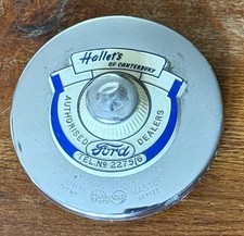 HALLETS OF CANTERBURY VINTAGE  BARNACLE CAR TAX DISC HOLDER