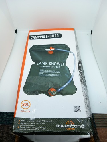 Milestone camping solar shower - milestone,