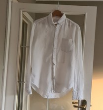 Men's Long Sleev White 100%