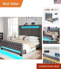 Luxurious Full Bed Frame with