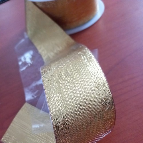 Satin type ribbon wide 40 - ,