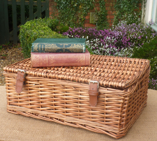 Wicker basket hamper - , storage