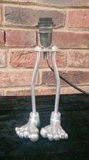 Silver Table Lamp Quirky