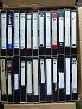 24 x E-180 used blank VHS