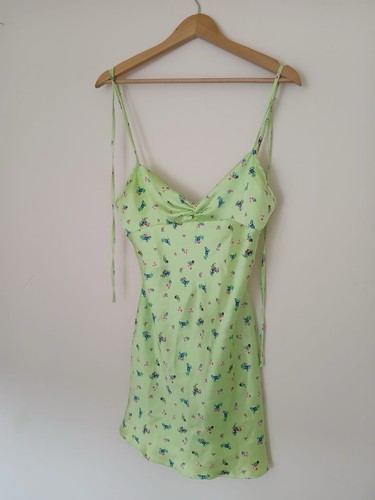 Zara women floral - floral, lime