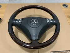 Mercedes Slk R171 Steering Wheel 2004 - 2009 wood wooden wheel some marks
