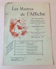 LES MAITRES DE L'AFFICHE ⟫