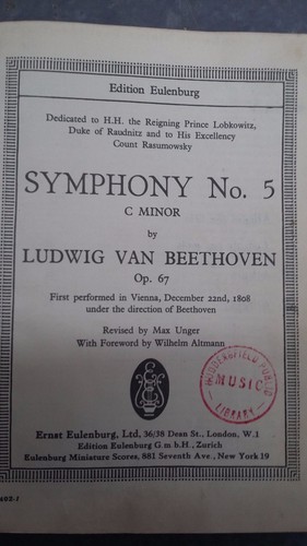 Beethoven symphony number 5 - beethoven:,