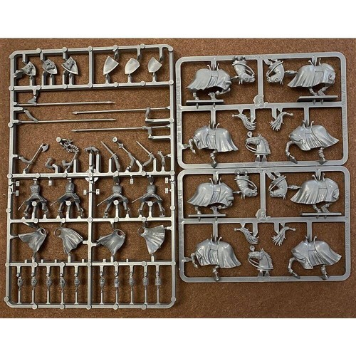 28mm western knights horses - western,
