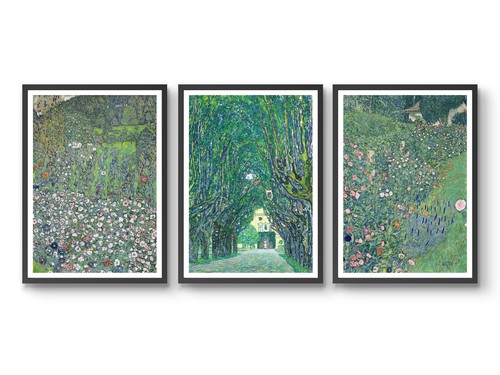 Flowers trees by gustav - &,