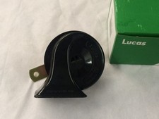 LUCAS CLASSIC LOW TONE HORN GGE165 TWIN TERMINAL AUSTIN MG TRIUMPH LOTUS 