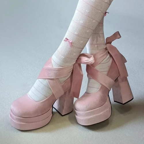 Platform mary jane shoes - mary,