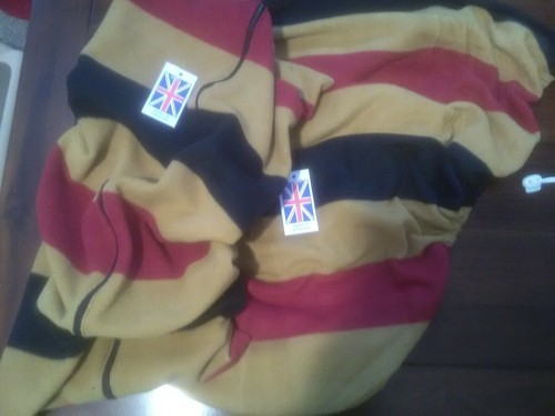 Newmarket stripe fleece saddle - stripe,