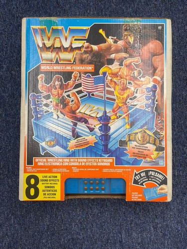 Vintage hasbro wwf ring - vintage,