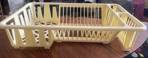 Rubbermaid beige sink drainer - sink,