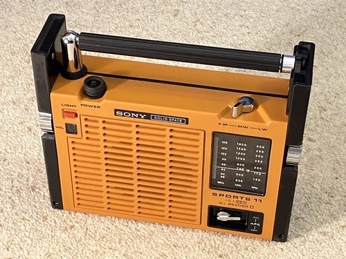 Sony icf 111l orange - sony,