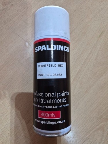Mountfield red spray paint - mountfield,