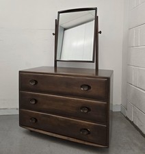Ercol Windsor Dressing Chest Of Drawers With Cheval Mirror DELIVERY ?