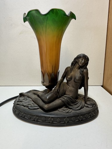 Art nouveau lady - nouveau, lamp