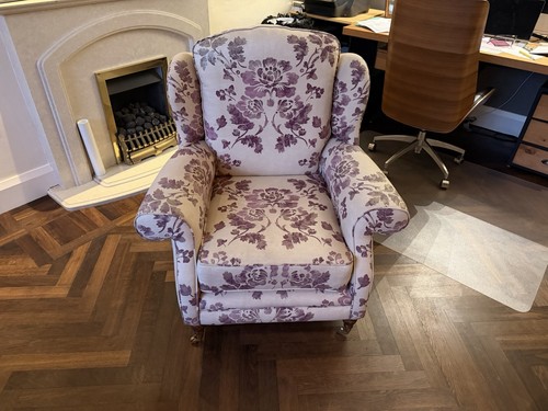 Traditional wingback armchair - wingback,