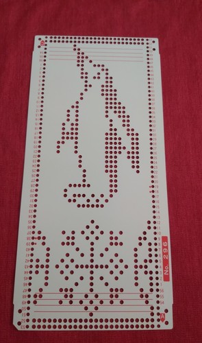 Punchcard from the - punchcard,