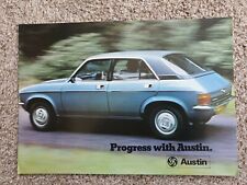 PROGRESS WITH AUSTIN 1975-76