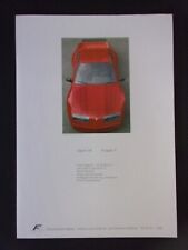RENAULT FLEISCHMANN ALPINE A310 V6 GROUP V orig 1983 French Mkt Leaflet Brochure
