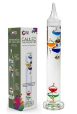 Glass galileo thermometer 28cm - galileo,