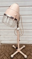 WORKING !!! Vintage Retro Salon Floor Standing Beehive Helmet Hair Dryer