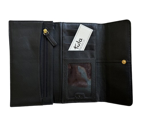 Tula womans black leather - tula,