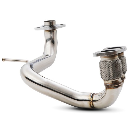Stainless exhaust front decat - stainless,