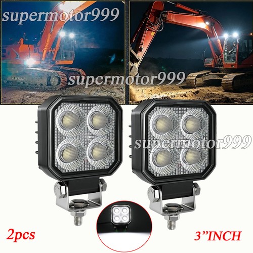 2pcs 3inch led - 3inch, flood
