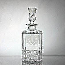 Edinburgh crystal thistle - edinburgh,