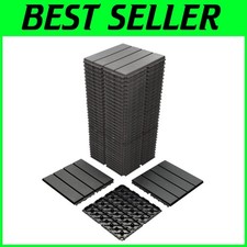 Sturdy Plastic Deck Tiles