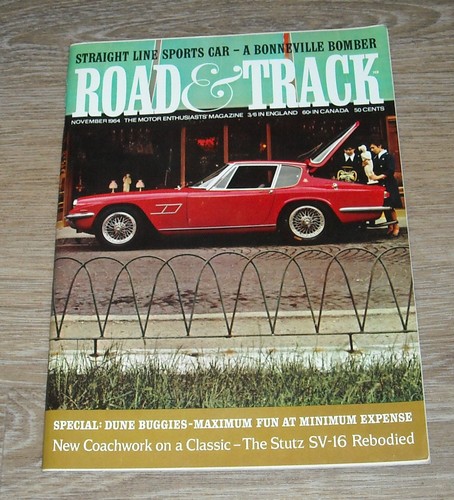 November 1964 road track - 1964,
