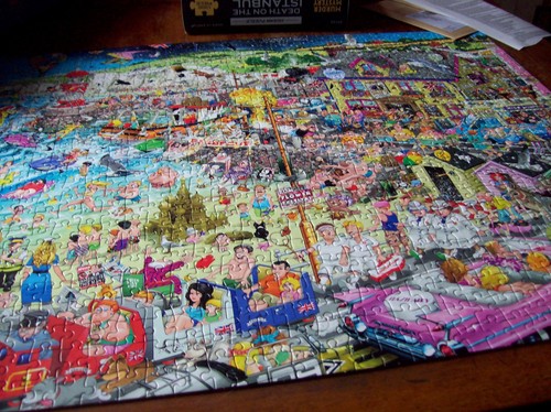 Jigsaw puzzle i love - --,