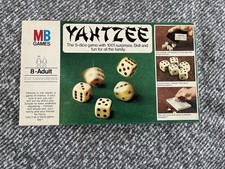 Yahtzee MB Games Vintage 1976