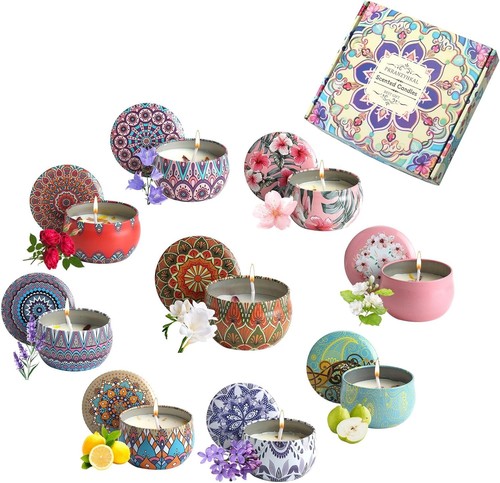 Scented candles gift set 9 - gift, set,